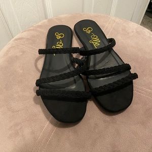 Black Sandals